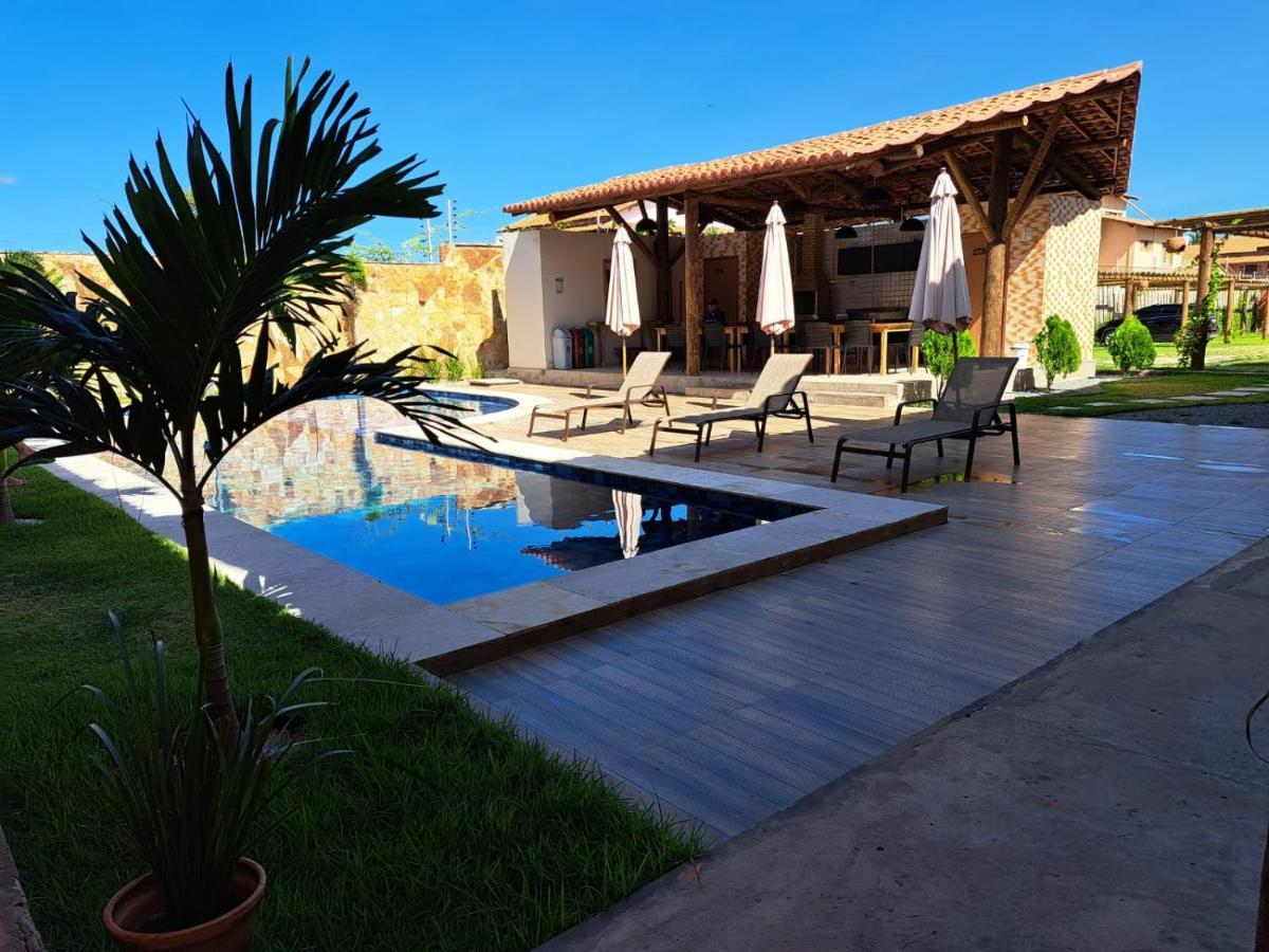 Acolhedor Apto Condominio Villamares Luis Correia Exterior foto